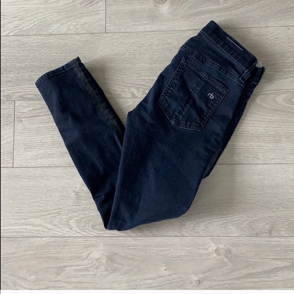 Rag & Bone zipper Capri jeans